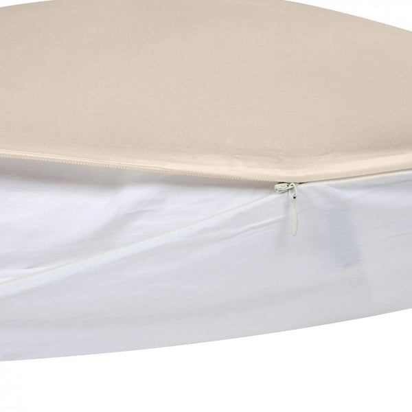Olesilk 19 Momme Silk & Cotton Pillowcase Housewife Zipper Closure